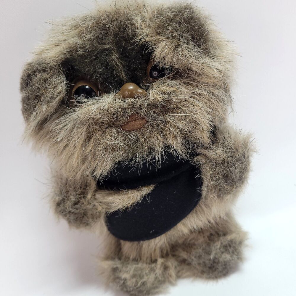 Vtg Star Wars Mookie Ewok Plush 8" Kenner 1983 lucas‎ film stuffed toy